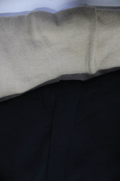 J Crew Women's Collared Sleeveless Button Down Sheer Blouse Black Size 2 Lot 2