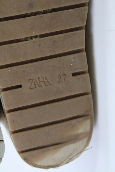 Zara Rubber Duck AKK Life Style Girls Sandals Brown Boots Shoes Size 7 8 lot 4