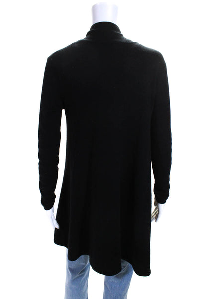 Ralph Lauren Blue Label Womens Cashmere Cardigan Wrap Sweater Black Size Small