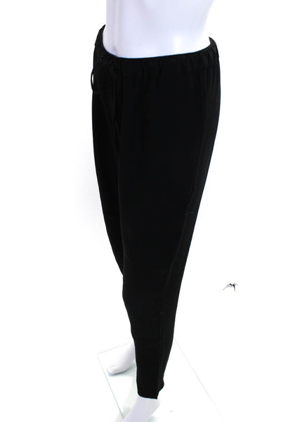 Rag & Bone Womens Drawstring Waist Tapered Leg Trousers Pants Black Size XS