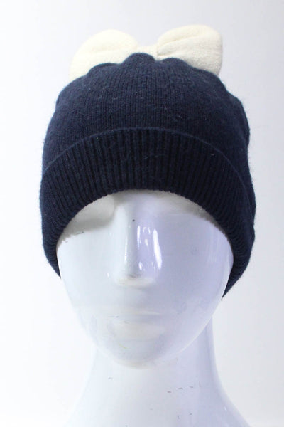 Autumn Cashmere Kate Spade New York Renee's Womens Blue Ombre Cashmere Hat Lot 3