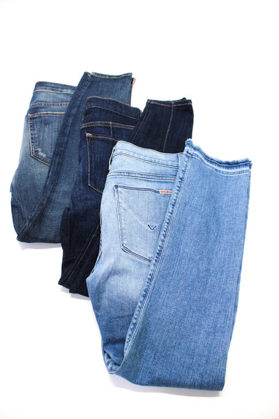 Hudson Women's Midrise Five Pockets Medium Wash Straight Leg Pant Size 27 Lot 3