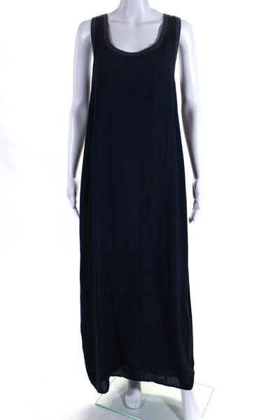 Velvet for Calypso St. Barth Womens Sleeveless Scoop Neck Dress Blue Size M