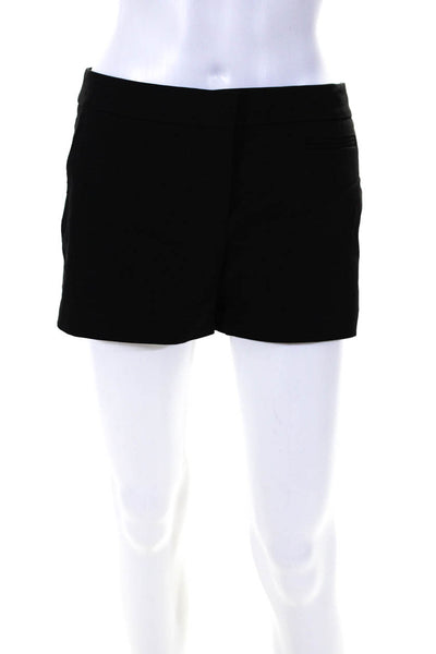 Theory Women's Hook Closure Flat Front Pockets Dress Short Black Size 10