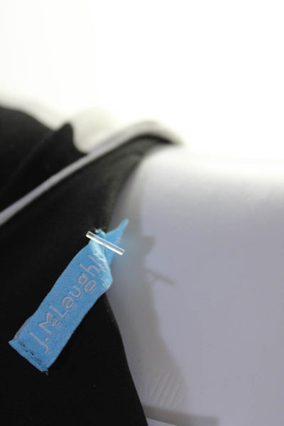 J. Mclaughlin Womens Check Print Sleeveless Sheath Dress White Black Size XS