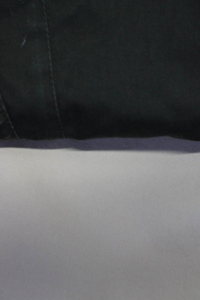 J Brand Womens Cotton Zipper Hem Low-Rise Skinny Cargo Pants Olive Size 29 Lot 2