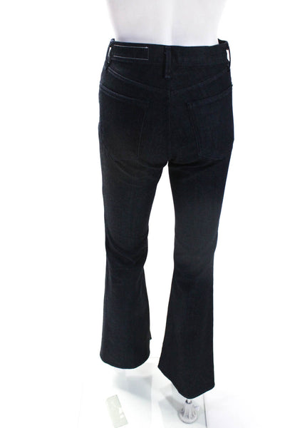 Rag & Bone Womens High Rise Flared Leg Jeans Pants Dark Wash Blue Size 24
