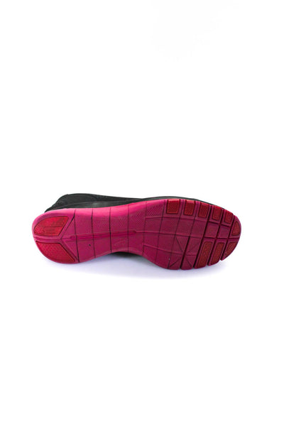 Nike Womens Free 3.0 Walking Sneakers Black Pink Size 8.5
