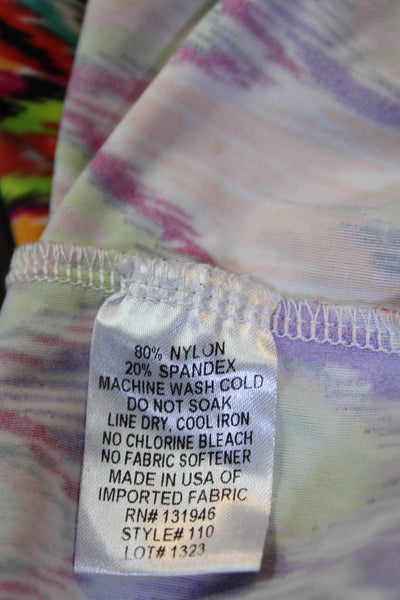 Jude Connally Womens Ikat Print Sleeveless Shift Dress Multicolor Size M