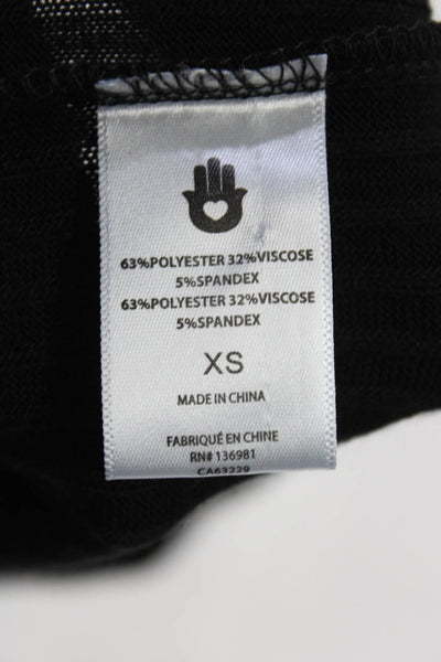 Spiritual Gangster Daydreamer Womens Sweater Shirt Black Blue Size XS Lot 2