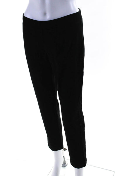 Eileen Fisher Women's Elastic Waist Pull-On Straight Leg Pant Black Size XS