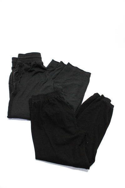 Monrow FP Movement Womens Pull On Sweatpants Black Size Large Medium Lot 2