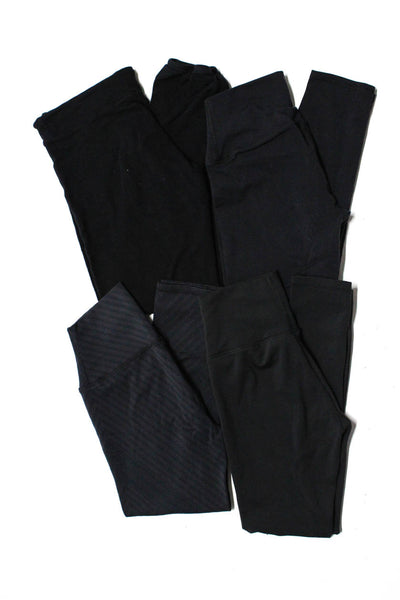 Alo Terez Monrow Womens Active Capri Leggings Pants Black Gray Size XS Lot 4