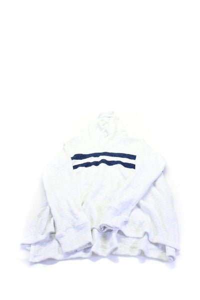 Madewell Sundry Womens Button Down Shirt Sweater Blue White Size Medium 1 Lot 2