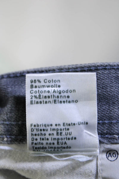 AG Adriano Goldschmied Mens Cotton Denim Slim Skinny Dylan Jeans Gray Size 33