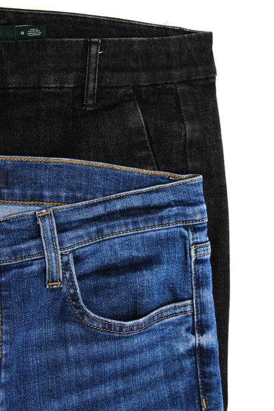 Lauren Ralph Lauren Joes Womens Jeans Black Blue Size 8 30 Lot 2