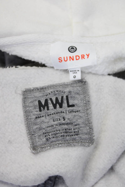 Sundry MWL Womens Sweatshirts Pullovers Tops White Size S 0 Lot 2