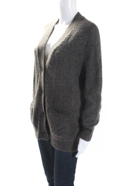 Denim & Supply By Ralph Lauren Womens Brown V-Neck Cardigan Sweater Top Size S