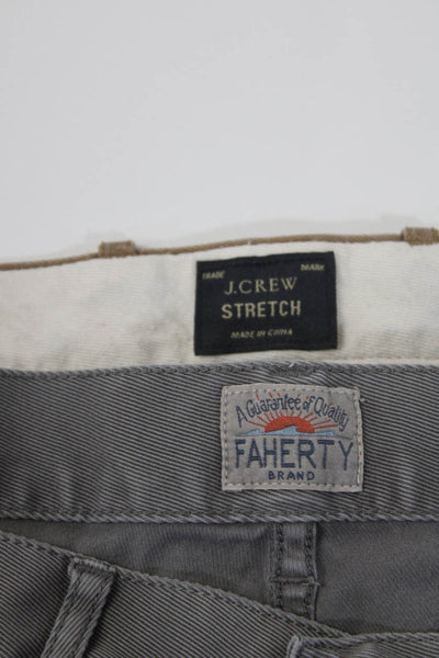 Faherty Women's Midrise Five Pockets Skinny Pant Gray Brown Size 32 Lot 2