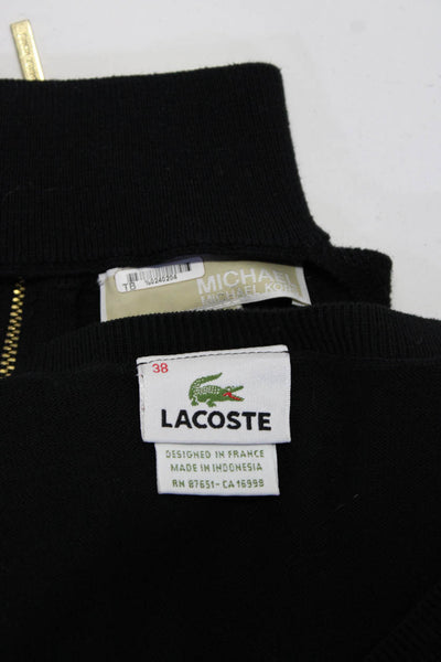 Michael Michael Kors Lacoste Womens Black High Neck Sweater Top Size XS 38 lot 2