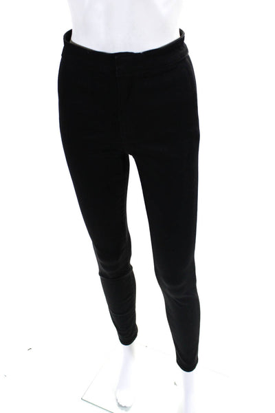 Veronica Beard Womens Black Cotton High Rise Skinny Leg Jeans Size 2/26