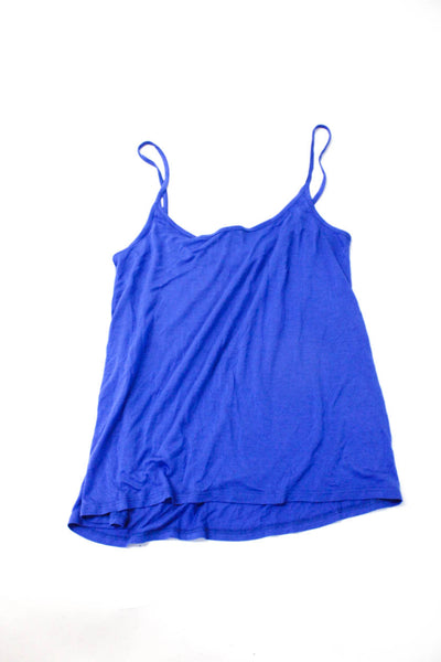 Haute Hippie Womens Sleeveless Square Neck Pullover Tank Tops Blue Size S Lot 2