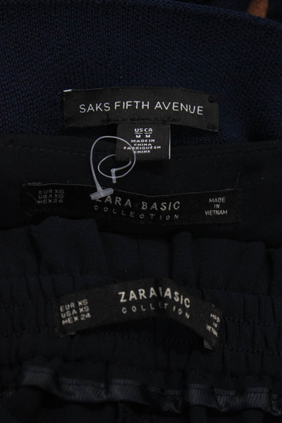 Saks Fifth Avenue Zara Womens Dress Pants Size Medium Extra Small Lot 3