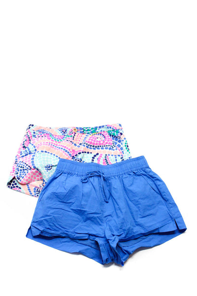 Lily Pulitzer Nia Womens Cotton Button Closure Shorts Multicolor Size 0 S Lot 2