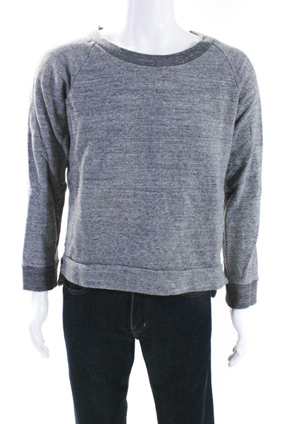 Marni Mens Cotton Round Neck Long Sleeve Pullover Sweater Gray Size EUR44