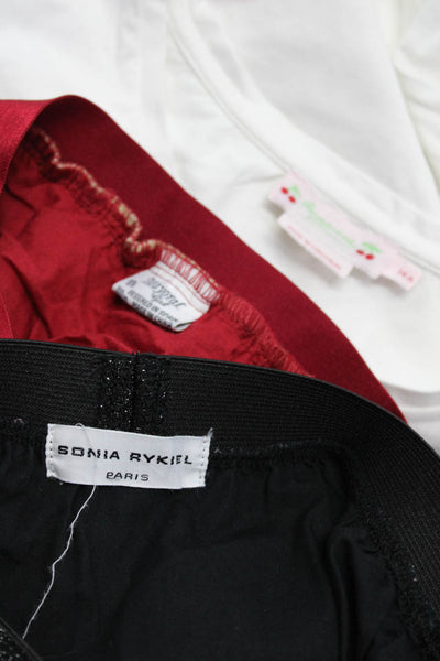 Mayoral Bonpoint Sonia Rykeil Girls Pleated Skirt Red Size 5 14 4 Lot 3