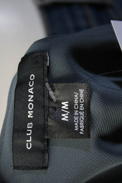Club Monaco Womens Adjustable Strap V-Neck Pullover Cami Tank Top Blue Size M