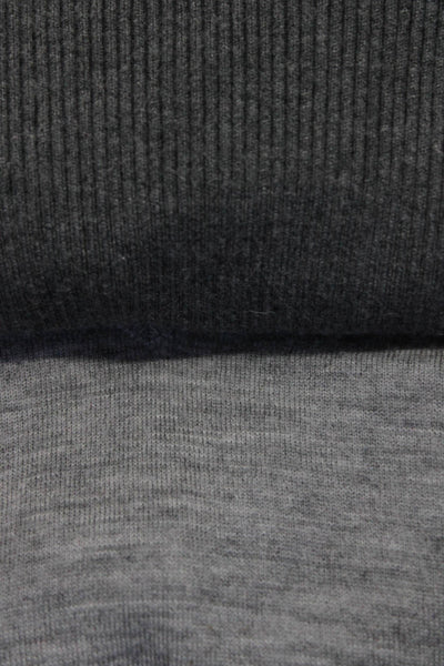 Michael Michael Kors Loma Womens Wool Embroidered Sweaters Gray Size XS Lot 2