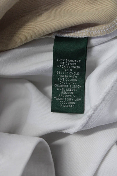 LRL Lauren Active Ralph Lauren Womens Cotton Zip Up Jacket White Size XL