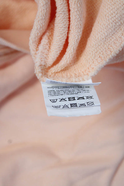 Stella McCartney Kids Girls Cotton Graphic Print Sweatshirt Top Peach Size S