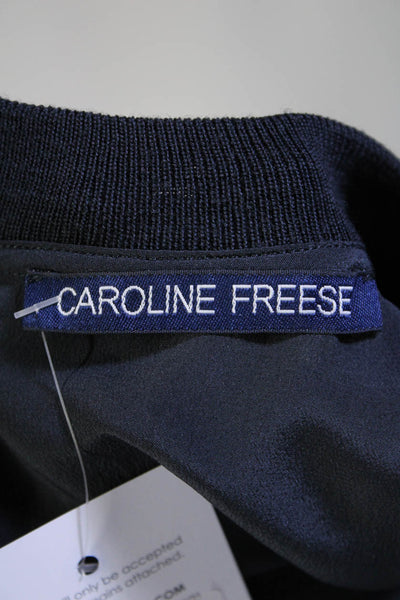 Caroline Freese Womens Silk Sleeveless Pullover Blouse Top Gray Size 42