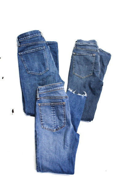 Rag & Bone Frame Womens High Waist Skinny Jeans Size 25 27 Lot 3