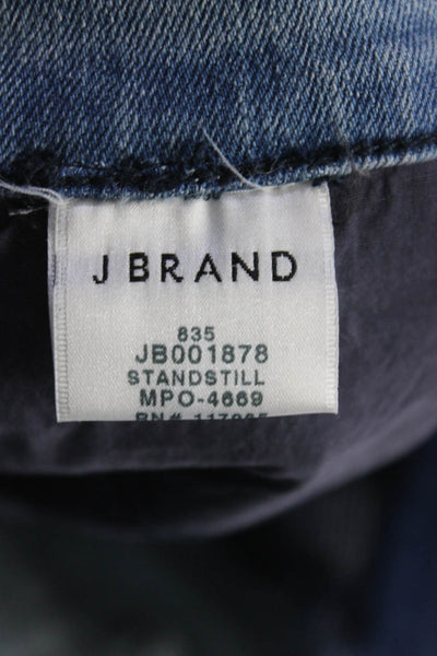 AG Adriano Goldschmied J Brand Womens Skinny Cropped Jeans Blue Size 24 26 Lot 2