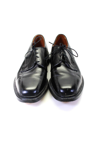 Allen Edmonds Mens Leather Low Heeled Lace up Oxford Dress Shoes Black Size 11.5
