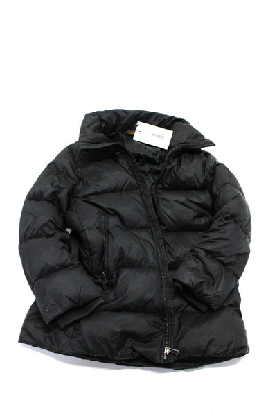 Polo Ralph Lauren Boys High Neck Long Sleeve Zip Up Coat Black Size 8-10