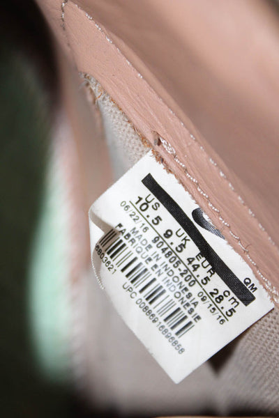 Nike Mens Leather Mid Top Lace Up Blazer Studio Vachetta Sneakers Tan Size 10.5