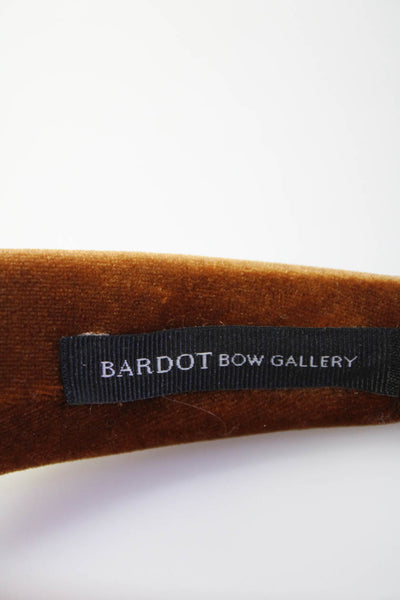 Bardot Bow Gallery  Womens Velvet Padded Headband Brown