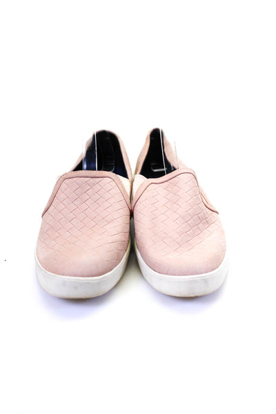 Cole Haan Grand.OS Womens Pink Woven Slip On Fashion Sneakers Shoes Size 10M