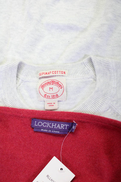 Polo Ralph Lauren Lockhart Brooks Brothers Mens Sweaters Size Large Medium Lot 3