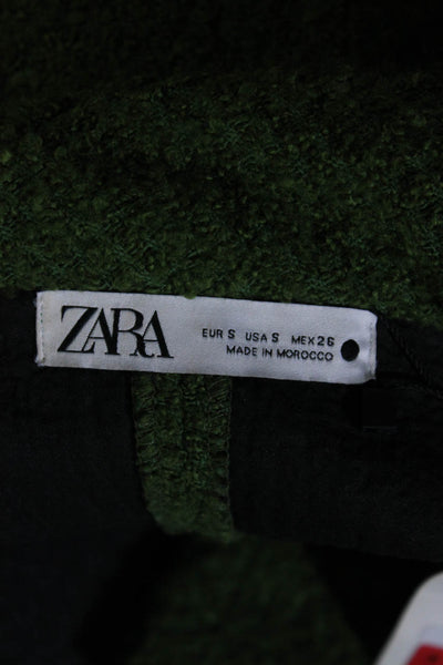 Zara Trafaluc Womens Floral Lace Sheer Midi Dresses Black Green Size S Lot 2