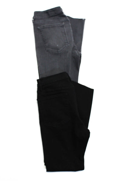 Koral Women's Midrise Five Pockets Skinny Denim Pant Black Size 30 Lot 2