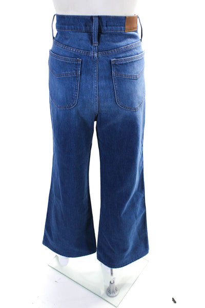 Madewell Women's High Rise Flare Leg Five Pockets Medium Wash Denim Pant Size 31