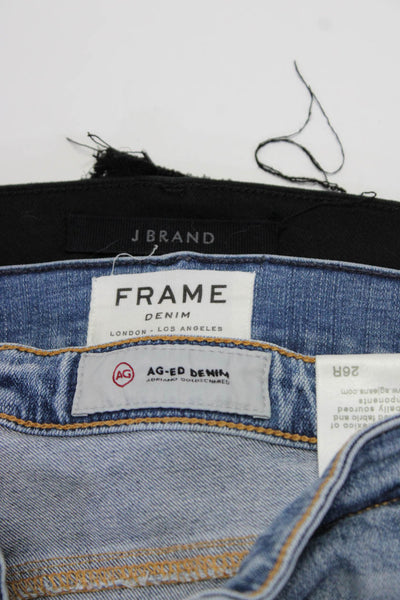 AG Adriano Goldschmied J Brand Frame Womens Skinny Jeans Blue Size EUR26 Lot 3