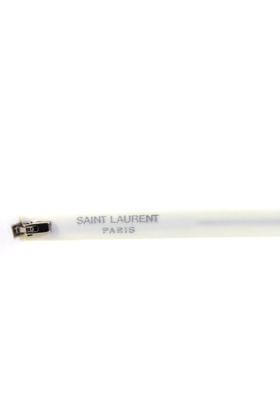 Saint Laurent Womens Browline Wired Sunglasses White 49-19-145mm SL 160 Slim