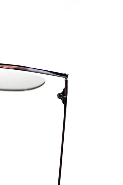 Saint Laurent Womens Cat Eye Wired Sunglasses Silver Tone 64-19-145mm SL 271/K