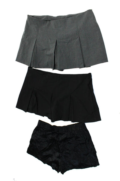 Zara Womens Pleated Mini Skort Gray Size XXL XL Lot 3